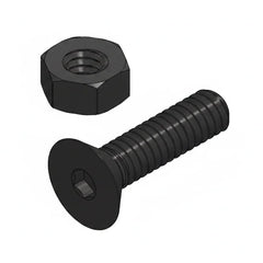 Collection image for: Flat Head Screw & Nut