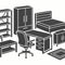 Furniture Category - White Background