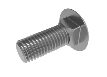3/4"-10 Carriage Bolt – Download 3D CAD Model (STEP, IGES, STL, DWG, DXF)