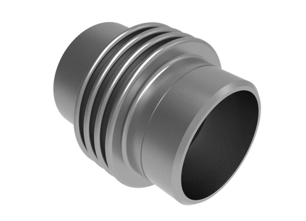 Expansion Joint with Butt-Weld Ends CAD Model | For 3-1/2″ Pipe OD Industrial Piping