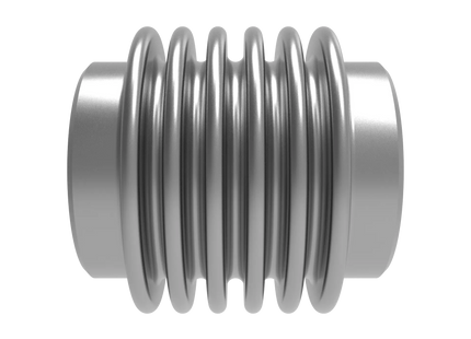 Expansion Joint with Butt-Weld Ends CAD Model | For 4 1/2″ Pipe OD Industrial Piping