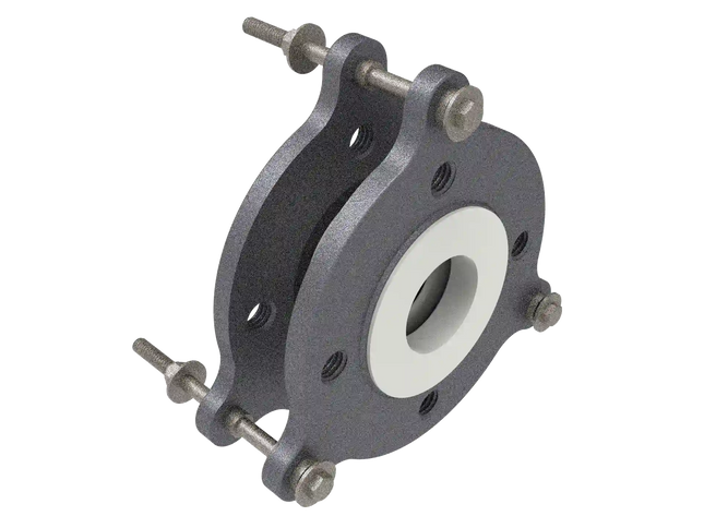 5 Inch Chemical-Resistant Expansion Joint – Industrial Piping CAD Model