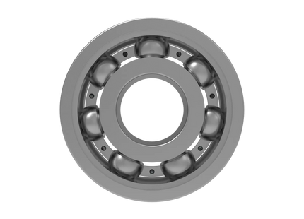 6000 Deep Groove Ball Bearing CAD Model – STEP, STL, IGES, DWG Download | 10x26x8 mm