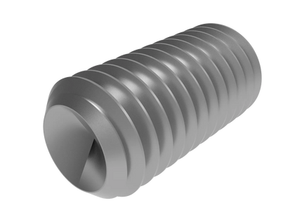 1/2"-13 Set Screw (Grub Screw) | Download 3D CAD Models (STEP, IGES, STL, DWG, DXF)