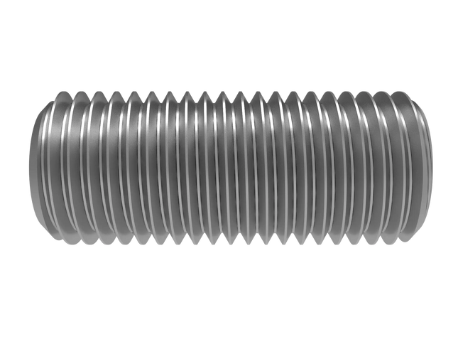 1 1/4"-7 Set Screw (Grub Screw) | Download 3D CAD Models (STEP, IGES, STL, DWG, DXF)