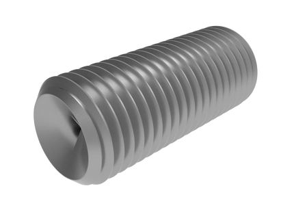 1 1/4"-7 Set Screw (Grub Screw) | Download 3D CAD Models (STEP, IGES, STL, DWG, DXF)