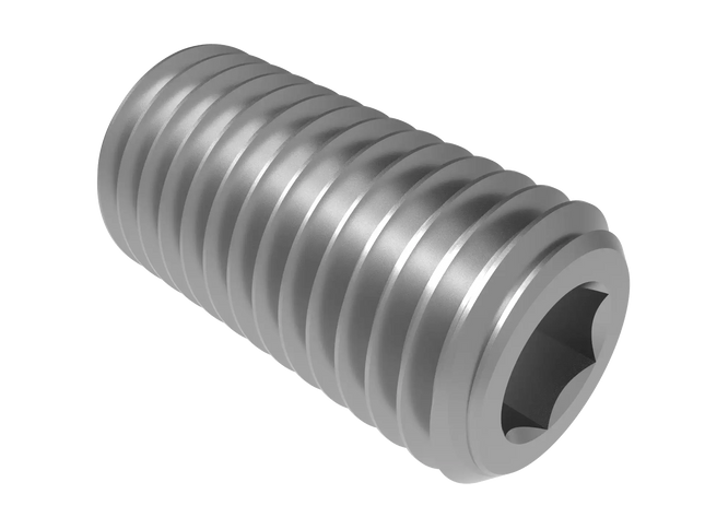 3/4"-10 Set Screw (Grub Screw) | Download 3D CAD Models (STEP, IGES, STL, DWG, DXF)