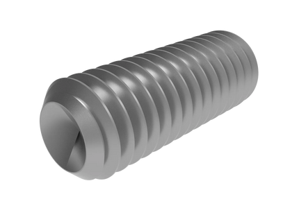 3/8"-16 Set Screw (Grub Screw) | Download 3D CAD Models (STEP, IGES, STL, DWG, DXF)