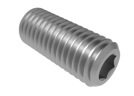 5/8"-11 Set Screw (Grub Screw) | Download 3D CAD Models (STEP, IGES, STL, DWG, DXF)