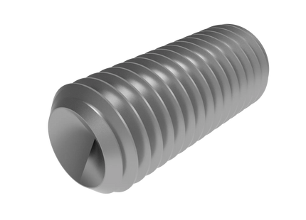 5/8"-11 Set Screw (Grub Screw) | Download 3D CAD Models (STEP, IGES, STL, DWG, DXF)