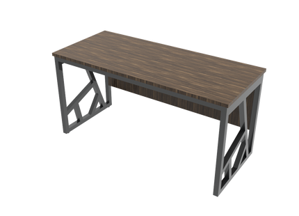 Steel Frame Office Table 2D & 3D Cad Files – OOT-003