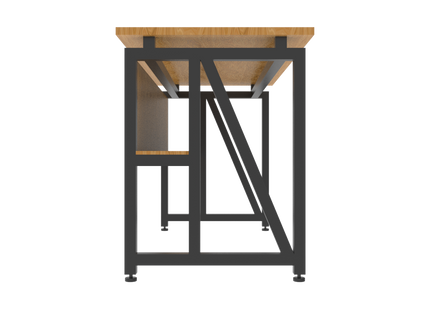Steel Frame Office Table 2D & 3D Cad Files – OOT-001