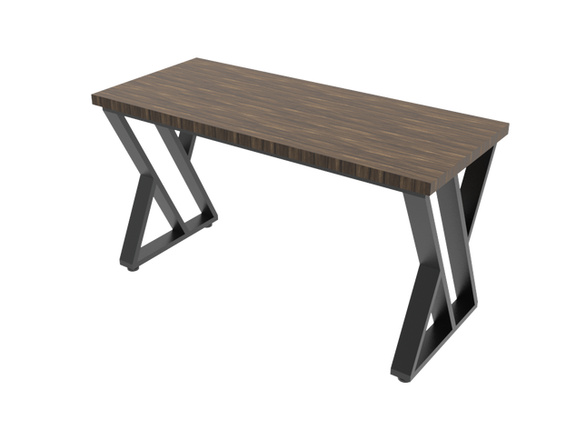 Steel Frame Office Table 2D & 3D Cad Files – OOT-002