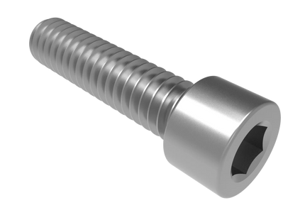 1/4-20 UNC Socket Head Cap Screw CAD Model – 3D STEP, IGES, STL,DWG,DXF Download | ASME B18.3