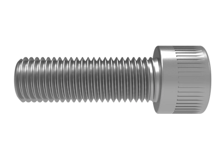 1-8 UNC Socket Head Cap Screw CAD Model – 3D STEP, IGES, STL,DWG,DXF Download | ASME B18.3