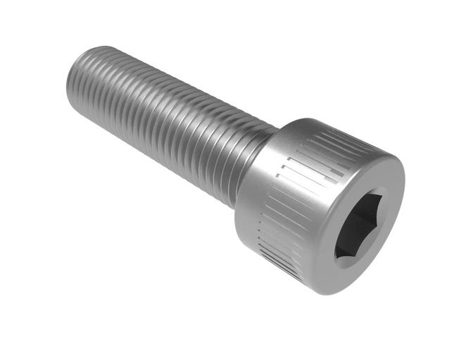 1 1/2-6 UNC Socket Head Cap Screw CAD Model – 3D STEP, IGES, STL,DWG,DXF Download | ASME B18.3