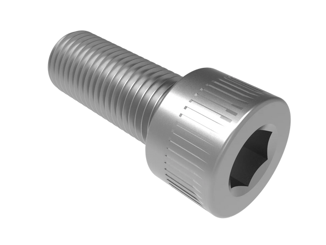 1 1/4-8 UNC Socket Head Cap Screw CAD Model – 3D STEP, IGES, STL,DWG,DXF Download | ASME B18.3