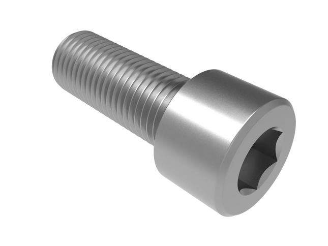 2- 4 1/2 UNC Socket Head Cap Screw CAD Model – 3D STEP, IGES, STL,DWG,DXF Download | ASME B18.3