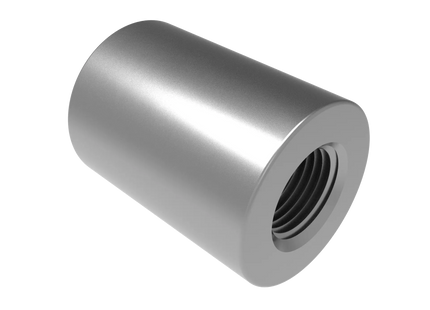 1/8" NPT Female Straight Connector | Download 3D Files (STEP, STL, IGES, DWG)