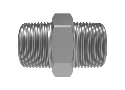 3/4" NPT Male Straight Connector –3D CAD Model (STEP, STL, IGES, DWG, DXF)