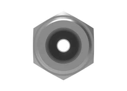 Straight Reducer 1/2″ x 1/4″ NPT Male – 3D CAD Model Download (STEP, IGES, STL, DWG, DXF)