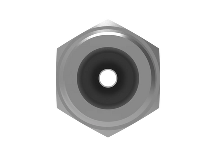 Straight Reducer 1/2″ x 1/8″ NPT Male – 3D CAD Model Download (STEP, IGES, STL, DWG, DXF)