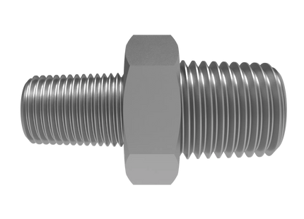 Straight Reducer 1/4″ x 1/8″ NPT Male – 3D CAD Model Download (STEP, IGES, STL, DWG, DXF)