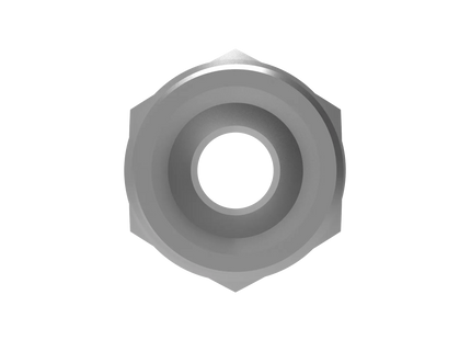 Straight Reducer 3/4″ x 1/2″ NPT Male – 3D CAD Model Download (STEP, IGES, STL, DWG, DXF)